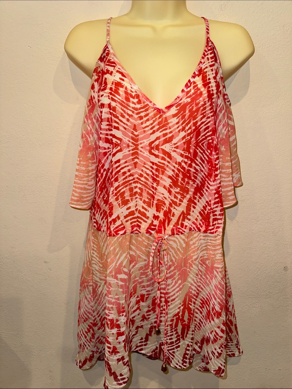 Coco Bianco bikini swimsuit cover up tunic size M
